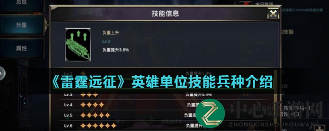 《雷霆远征》揭秘：英雄技能与兵种搭配攻略，助你征战沙场！