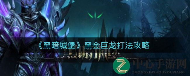 《黑暗城堡》挑战黑金巨龙攻略：轻松通关，珍稀装备等你拿！