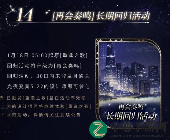 《光与夜之恋》1月18日更新内容