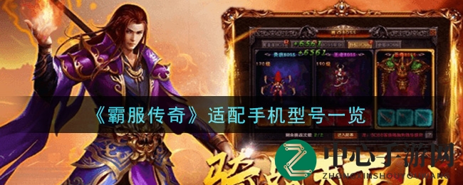 《霸服传奇》适配手机型号一览