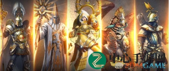 《魔法门之英雄无敌：王朝》圣堂兵种集结展示